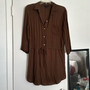 Cute brown dress
